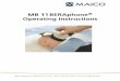 MB 11 BERAphone Operating Instructionsaz657403.vo.msecnd.net/.../manuals/mb-11-beraphone-ops-manual.pdf · MB 11 BERAphone® Operating Instructions . ... 8.1 ROUTINE CLEANING AND