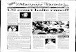 Micronesia's Leading Newspaper Since 1972 US … · Micronesia's Leading Newspaper Since 1972 ~ ~ US court halts ru11off By Eric F. Say Variety News Staff HAGA TNA - There will be