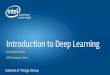 Introduction to Deep Learning - Тренинги «Intel …delta-course.org/.../Introduction_to_Deep_Learning.pdf · 2017-06-19 · Introduction to Deep Learning 1. Internet of Things