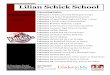 Lilian Schick School 2017... · Lilian Schick School February 2017 Mr. Steven Langer, Principal Lilian Schick School Mr. Greg Gibson, Vice-Principal 4509  Box 689