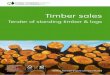 Tender of standing timber & logs - Forestry …FILE/Scot... · Tender of standing timber & logs ... Please note this catalogue is for information only ... The average DBH of the standing
