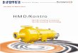 HMD/Kontro - FLOWLINK · renowned Sundyne Corporation since 1994, HMD/Kontro Sealless Pumps has a worldwide network of trade partners and engineers. HMD/Kontro has developed a way
