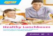 Healthy Lunchboxes - Health Promotion · Healthy Lunchboxes. Did you know? Fruit and vegetables are an excellent source of ﬁbre, vitamins and minerals, and help reduce the risk
