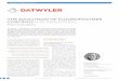 THE EVOLUTION OF FLUOROPOLYMER COATINGS …sealing.datwyler.com/uploads/download/ONdrugDelivery_OmniflexCP_… · Packaging, describes how plunger coating has become about more than