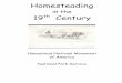 Homesteading - nps.gov booklet.pdfYou will find information about the homesteading experience as well as activities that incorporate math skills and reasoning, higher order thinking