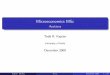 Microeconomics MSc - Haifatodd/beamerauctionshandout.pdf · Microeconomics MSc Auctions Todd R. Kaplan University of Haifa December 2009 ... One™s bid does not a⁄ect the price
