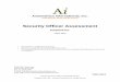 Security Officer Assessment - Axiometrics International · John Doe, Security Officer Assessment Copyright © 2002 - 2003 — Axiometrics International, Inc. All rights reserved