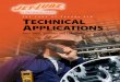 TECHNICAL APPLICATIONS - Jet-Lube Canadajetlubecanada.com/brochures/Technical_Applications.pdf · • -54°C to 1,316°C (-65°F to 2,400°F) • Part No. 155_ _ 550 Extreme ... •