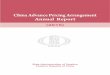 China Advance Pricing Arrangement Annual Report · China Advance Pricing Arrangement Annual Report ... transactions throughout the entire value chain or supply chain has been 