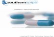PHARMACY SERVICES MANUAL - Southern Scripts, … SERVICES MANUAL 08 2… · Lowering RX Costs, Optimizing Patient Care. PHARMACY SERVICES MANUAL Southern Scripts simplifies the complexities
