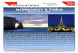 NORMANDY & PARIS - Fort Worth Chamber€¦ · The region of Normandy lies between Paris and the English Channel, ... NORMANDY & PARIS March 10 to 17, ... visit of The Caen WWII Museum