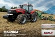 MAGNUM - Agritek Oy · compared to previous Tier3 engines. CASE IH MAGNUM EP MAGNUM Tier 3 100% 95% 90% 85% 80% 75% 70% 65% APM Standard UP TO -8% 100% 95% 90% 85% 80% 75% 70% 65%