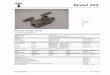 Model 203 - Hydra IVFhydraivf.com/halo/Astava/Astava 2 Way Manifold.pdf · Model 203 27-4-2009 Rev.1 B - 203 PICTURE MODEL 203-06 2-VALVE GAUGE MANIFOLD ... Vent / Purge 1/4-18 NPT