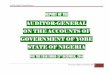 AUDITOR-GENERAL ON THE ACCOUNTS OF GOVERNMENT OF YOBE ...osag.yb.gov.ng/2016.pdf · Auditor-General’s Annual Report For ... AUDITOR-GENERAL ON THE ACCOUNTS OF GOVERNMENT OF YOBE