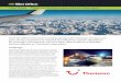Case Study | Thomson Airways supported by MetInsight · Challenge Getting passengers into remote, mountainous locations often means operating into smaller airports tucked into steep-sided