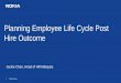 Planning Employee Life Cycle Post Hire Outcomeassets.humanresourcesonline.net/conferences/2017/RA2017/MY-Slides/... · 70:20:10 Learning Model To further boost learning and development,