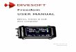 Divesoft Freedom User Manual€¦ · to measure depth and time. ... 4.5 CCR/SCR Setup ... Recharge battery Use the charger that you find in the package or another suitable USB charger