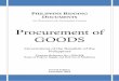 Procurement of GOODS - Dagos po sa Maogmang Naganaga.gov.ph/wp-content/uploads/2016/09/pbd_2016-038.pdf · December 2010 . TABLE OF CONTENTS SECTION I. ... (NCH), intends to apply