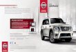 ARMADA - nissanusa.com · Nissan Armada® Platinum Reserve shown in Pearl White. 1Towing capability varies by trim level and configuration. See Nissan Towing Guide …