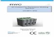 AC Control For Resistance Welding Machine CS-NET … Operating Manual ENG R.2... · AC Control For Resistance Welding Operating Manual ... (EV 1,2,3,4) ... 12.1.7 SCR Cooling 