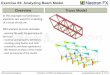Exercise 03: Analyzing Beam Model Overview Truss …kmpkm.zut.edu.pl/pub/MES/NASTRAN FX/Tutorials PDF/Exercise 03... · Exercise 03: Analyzing Beam Model Overview Truss Model 