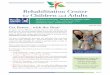 Rehabilitation Center Children Adults - rcca.orgrcca.org/news/RCCA Newsletter April 2018.pdfforms, claims, and phone calls - and can focus on your recovery. ... RCCA is an outpatient