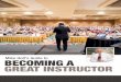 BECOMING A GREAT INSTRUCTOR - Mike Holt Enterprises Mike Holt Enterprises has become the leader in electrical ... x Mike Holt’s Guide to Becoming a Great Instructor ... working on