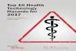 Top 10 Health Technology Hazards for 2017 · Top 10 Health Technology Hazards for ... and using medical devices, equipment, ... Top 10 Health Technology Hazards for 2017