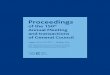 Proceedings · Flynn, Dr. Greg, Toronto, Ont. Forbes, Dr. Cindy, Waverley, N.S. ... Howlett, Dr. Todd, Dartmouth, N.S. Huang, Dr. Felicia, Whitehorse, Y.T