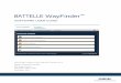 BATTELLE WayFinder - Ohio Hospital Association Safety and... · The Battelle WayFinderTM QI Dashboard is a cloud-based, quality analytics tool that can help you understand and manage
