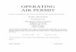 OPERATING AIR PERMIT - adeq.state.ar.us · Pursuant to the Regulations of the Arkansas Operating Air Permit Program ... AND IS SUBJECT TO ALL LIMITS AND CONDITIONS ... Acetaldehyde