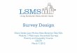 LSMS Sample Template - World Banksiteresources.worldbank.org/INTPOVRES/Resources/477227... · Questionnaire Design vs Sampling ... Measure Welfare: Levels, ... Self-employed farmers