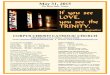 The Most Holy Trinity - Corpus Christi Parish · 2015-06-01 · The Most Holy Trinity CORPUS CHRISTI CATHOLIC CHURCH 6300 McKenna Drive, ... Wednesday Night Dinner ... Charles & …