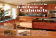A Buyer's Guide to Kitchen Cabinets - Chief Architect … · A Buyer’s Guide to Kitchen Cabinets ... Ikea supplies snap-together ... go to . and smallest drawers
