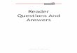 Reader Questions And Answers - …readman.s3.amazonaws.com/reader-questions.pdf · Reader Questions And ... I really need some advice. I’ve been married to my husband for a 