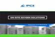 ON-SITE OXYGEN SOLUTIONS - glasstec Messe · ON-SITE OXYGEN SOLUTIONS ... We’ve been manufacturing oxygen concentrators using this technology for over 10 years. ... unlike PSA technology