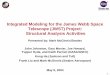 Integrated Modeling for the James Webb Space … Integrated Modeling for the James Webb Space Telescope (JWST) Project: Structural Analysis Activities Presented by: Mark McGinnis/Swales