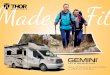 M Fit - lmrvimages.azureedge.net · M Fit R.U.V. BY THOR MOTOR COACH If you're on the hunt for the best compact motorhome, you will fall in love with the Gemini
