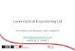Laser Optical Engineering Ltd - Institute of Materials ...materialsfinishing.org/attach/IMF 3D moudled circuits 23-4-17 final... · Laser Optical Engineering Ltd ... Laser materials