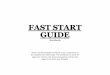 Fast Start Guide Workbook - aleisurelife.com · Workbook Please use this printable workbook as your companion to the complete Fast Start Guide. This workbook has all of the pages