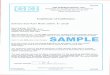 €¦ · Certificate of Calibration Stainless Steel Ruler Model 2020A, 6" Length Serial Number: C57023 Date of Certification: ... as the OEM manufacturer certifies that this stainless