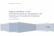 Operability and Performance Analysis of Various Control Valvesresearchrepository.murdoch.edu.au/id/eprint/28659/1/whole.pdf · Operability and Performance Analysis of Various Control