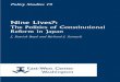 Nine Lives?: The Politics of Constitutional Reform in … · Nine Lives?: The Politics of Constitutional Reform in Japan ... The Politics of Constitutional Reform in ... evidence