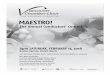 Concert 07 - Maestro · JON WASHBURN, CONDUCTOR STEPHEN SMITH, PIANO SYMPOSIUM CONDUCTORS LAWRENCE ABERNATHY CHRIS CHI-SHAN CHENG ELISABETH CHERLAND PAUL GENYK-BEREZOWSKY DIEGO …