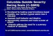 Columbia-Suicide Severity Rating Scale (C-SSRS) · Columbia-Suicide Severity Rating Scale (C-SSRS) Posner, Brent, Lucas, Gould, Stanley, Brown, Fisher, Zelazny, Burke, Oquendo, &