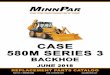 CASE 580M SERIES 3 - minnpar.com Series 3.pdf · 2 or tota parts sorce for 35 ears case 580m series 3 toll ree 1-8-889-82 fa 1-12-8-1 welcome to minnpar your quality parts source