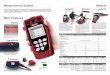 Measurement System Models - Desumex · Combined with standard Desoutter DRT or DST transducers it’s capable to calibrate pulse tools, electric nutrunners or torque wrench