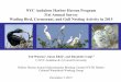 NYC Audubon Harbor Herons Program 31st Annual … · Canarsie Pol – 220 acres • One of the most diverse and largest colonies in NY Harbor from 1999-2011 • Total = 0 pairs (-