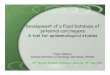 Development of a Food Database of potential carcinogens… · Development of a Food Database of potential carcinogens: A tool for epidemiological studies ... Lund UNiversity-SWEEDEN