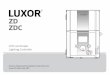 LUXOR - FX Luminaire Landscape and Architectural … · 4 Luxor® ZD/ZDC Overview Glossary of Terms Group: An addressed set of lights that is designated numerically and controlled